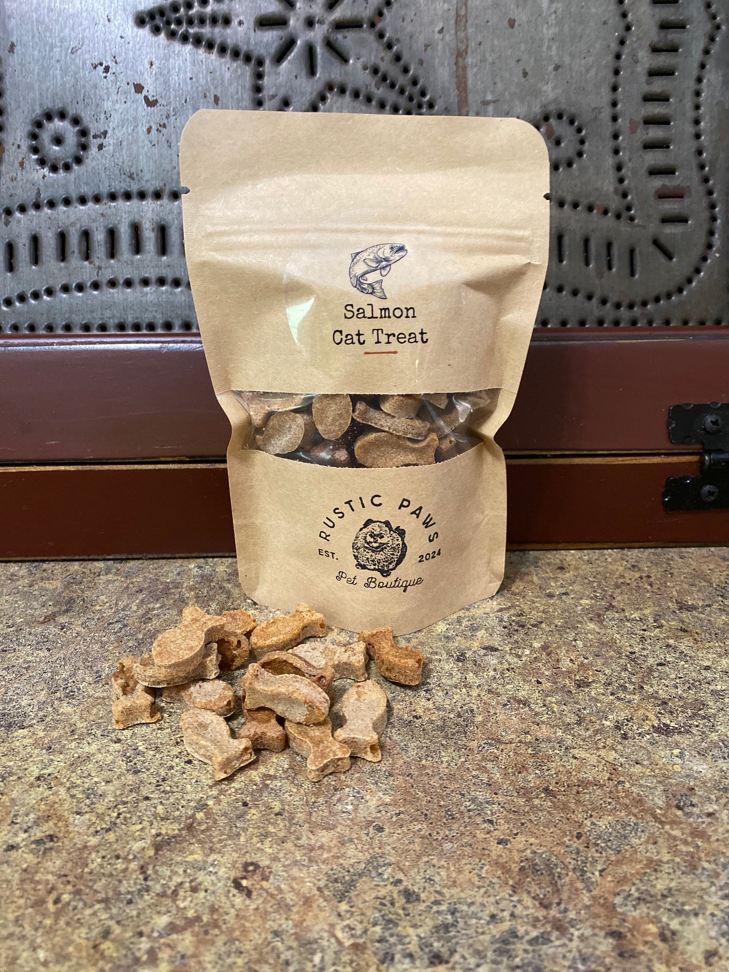 Crunchy Salmon Cat Treats