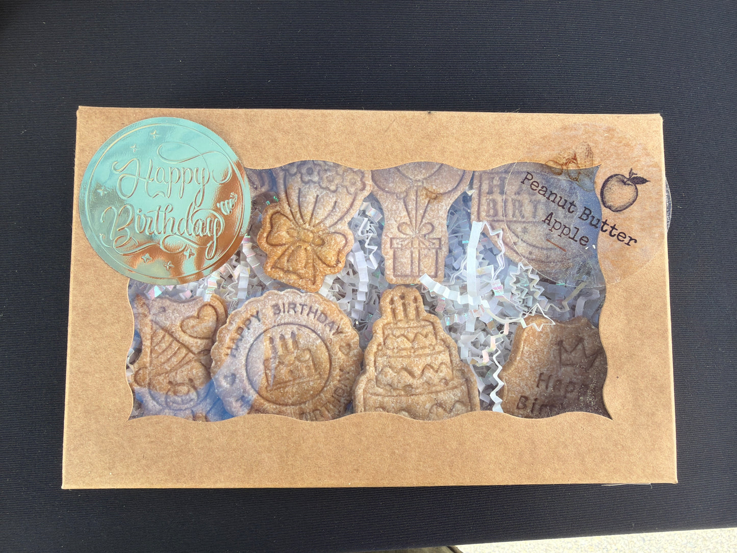 Birthday Box - Peanut Butter Apple