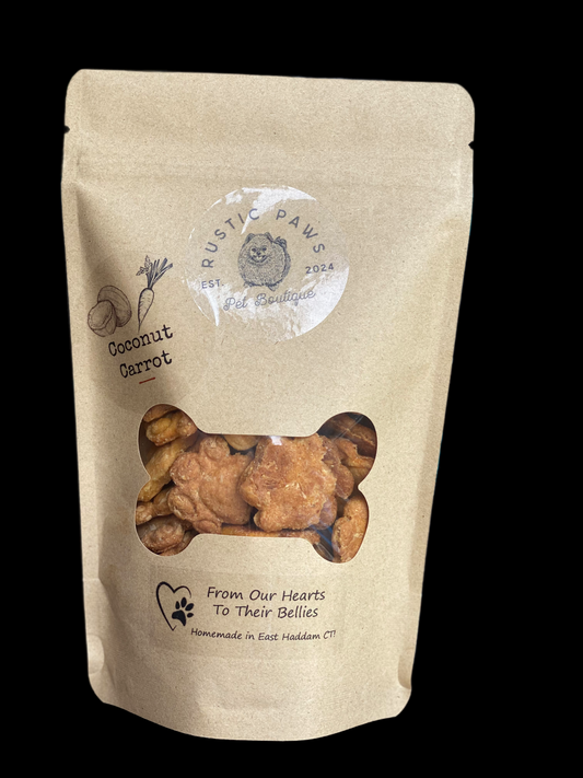 Coconut Carrot Dog Treat
