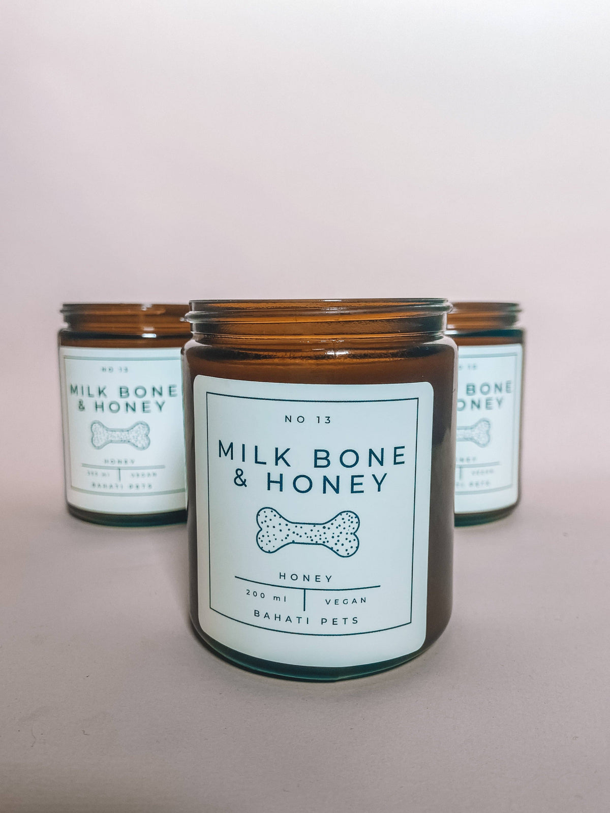Odor Eliminating Candle: Milkbone & Honey